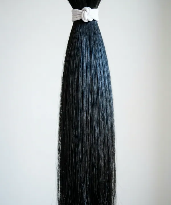 Bone straight natural black hair bundle